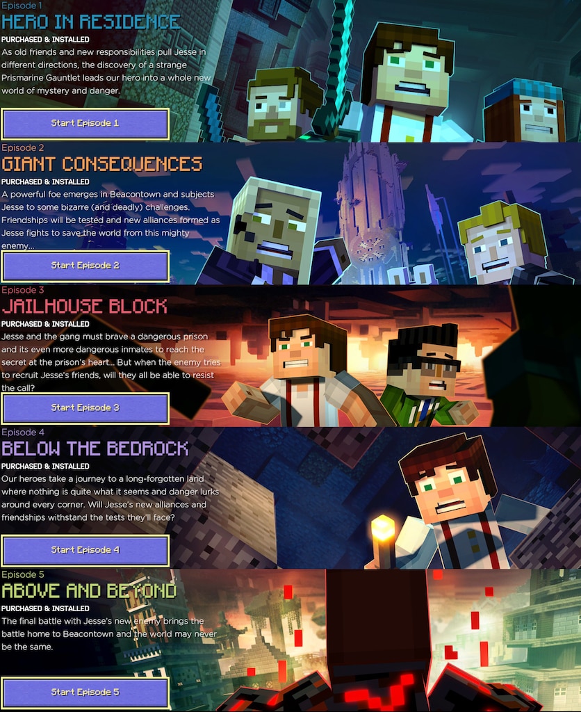 Minecraft: Story Mode - Season Two - Episode 1