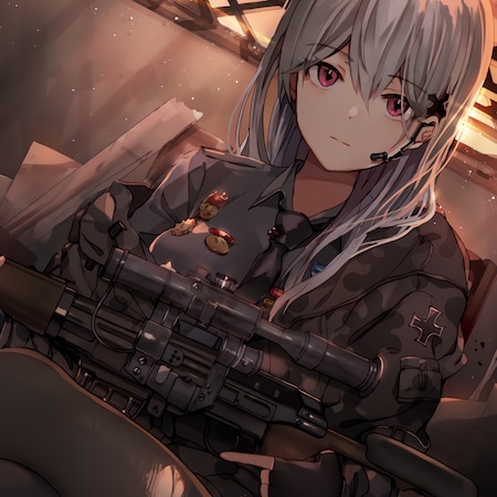 SVD Sniper Girl | Wallpapers HDV