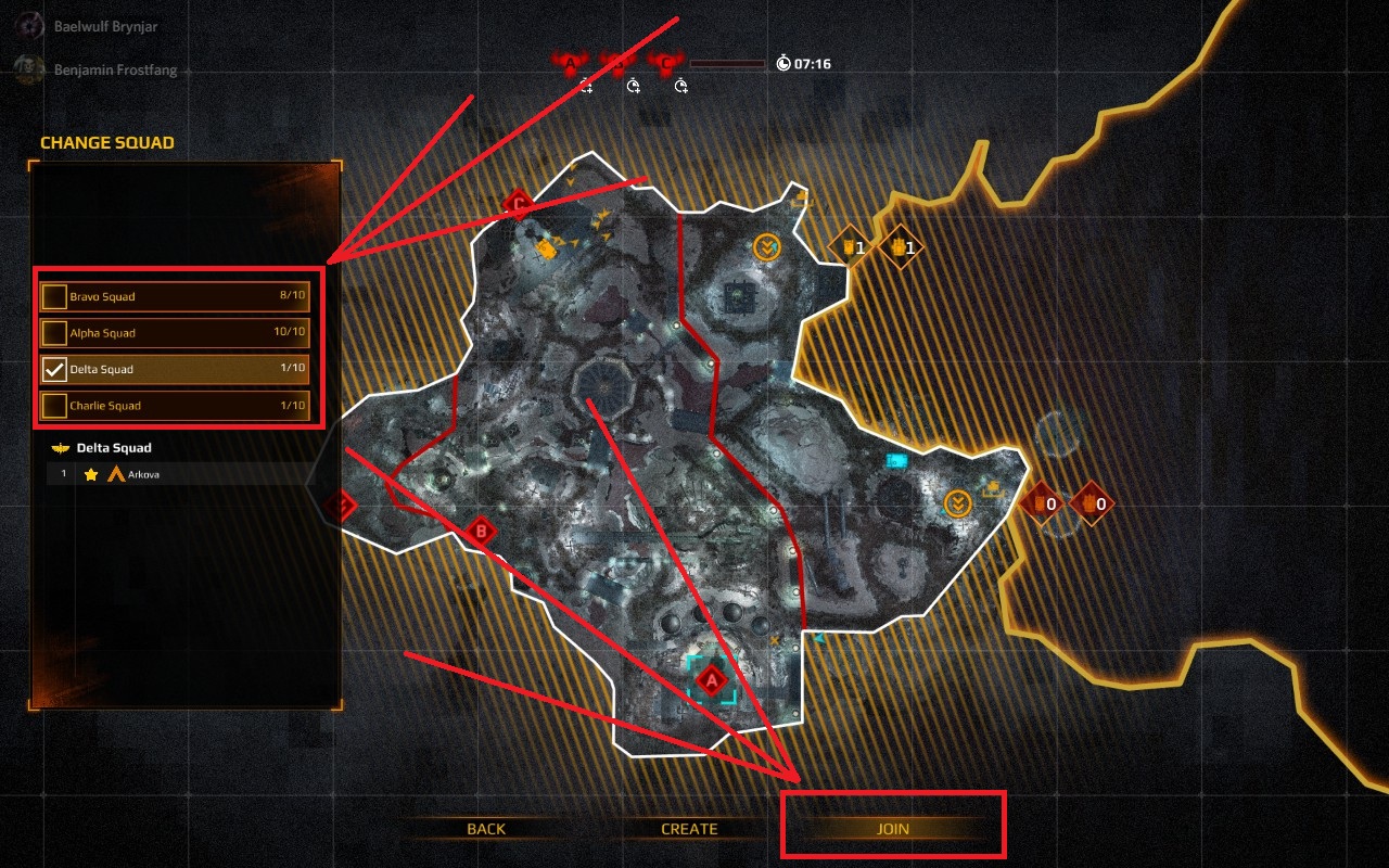 Steam Community :: Guide :: How to change squads and join squads