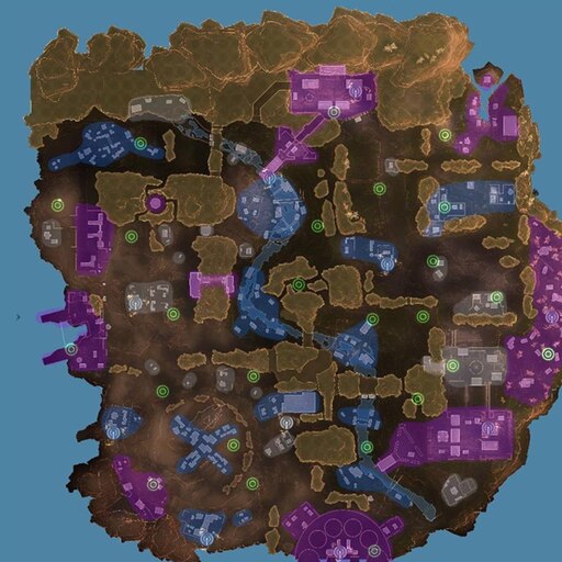 Steam Workshop::Apex Legends Map Loot Tir, Beacons and respawn location