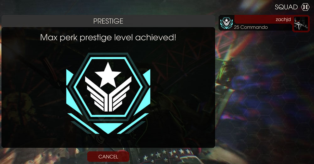 Preview All Perk Prestige Emblems