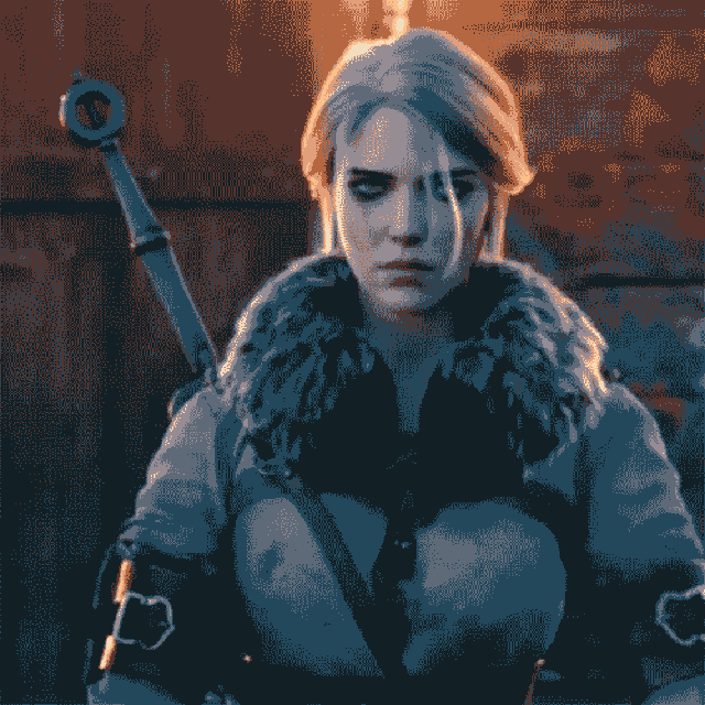 Witcher gif. Цири Ведьмак 3. Цири гвинт. Цирилла Ведьмак 3. Цири гиффка Ведьмак 3