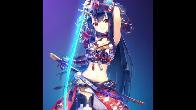 Steam Workshop Anime Warrior Katana Girl 3840 X 2160 4k