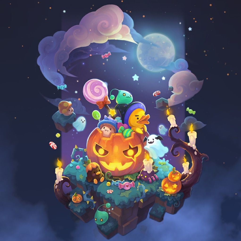 [Professional] Maplestory 2 Halloween [Audio Responsive] [Parallax] [Animated]