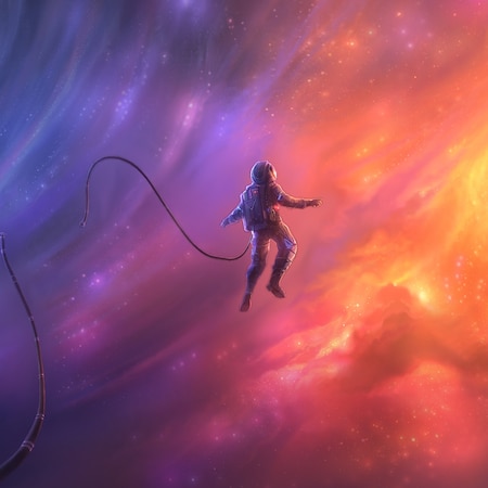 Colourfull Space Walk