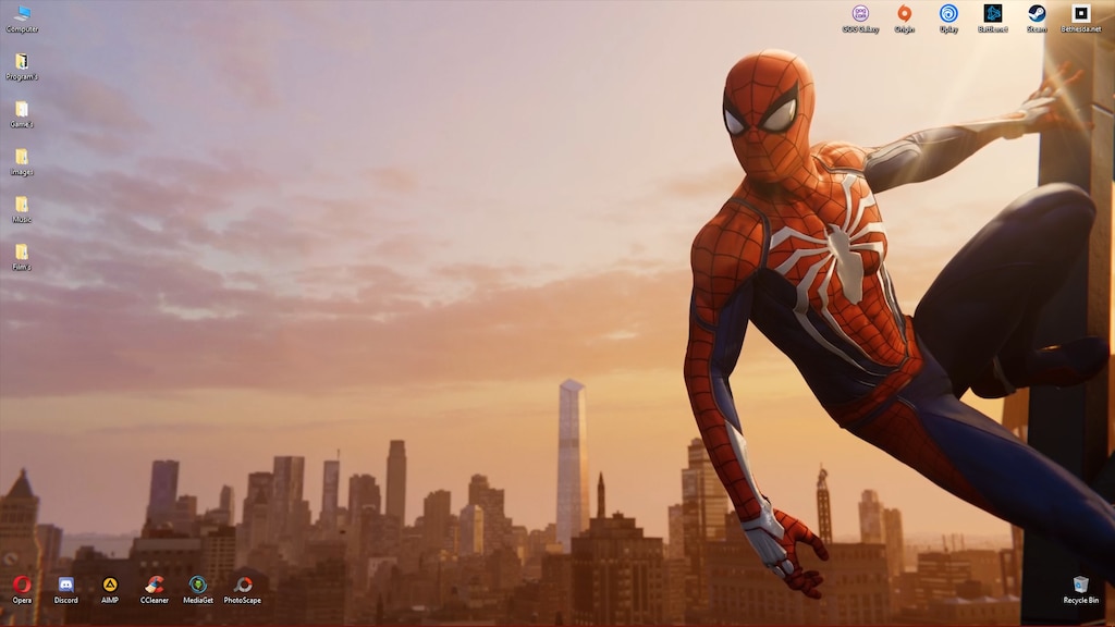 Steam Community :: Screenshot :: My Desktop - Marvel's Spider-Man!