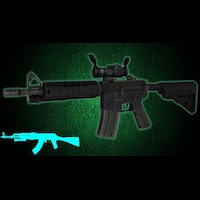 Tarkov Fun Fact - The inventory images for On Sling and On Back in Tarkov  are the same with the AK 74 from Contract Wars, their previous game, and  features the iconic