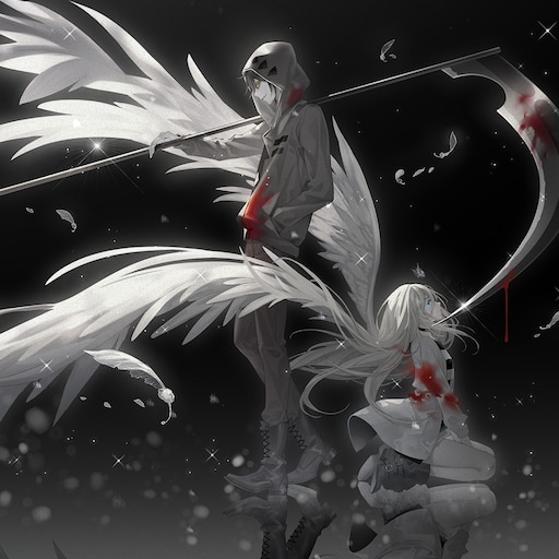 anime angel of death drawings