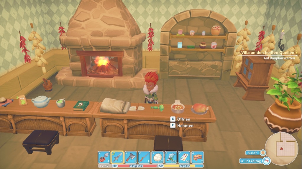 Steam Community Screenshot Built Another Kitchen For My House Lots Of The Ingredients Work Surprisingly Well As Decorations