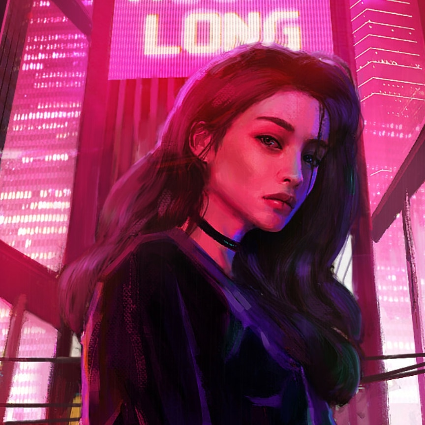 CYBERPUNK GIRL (Animated)