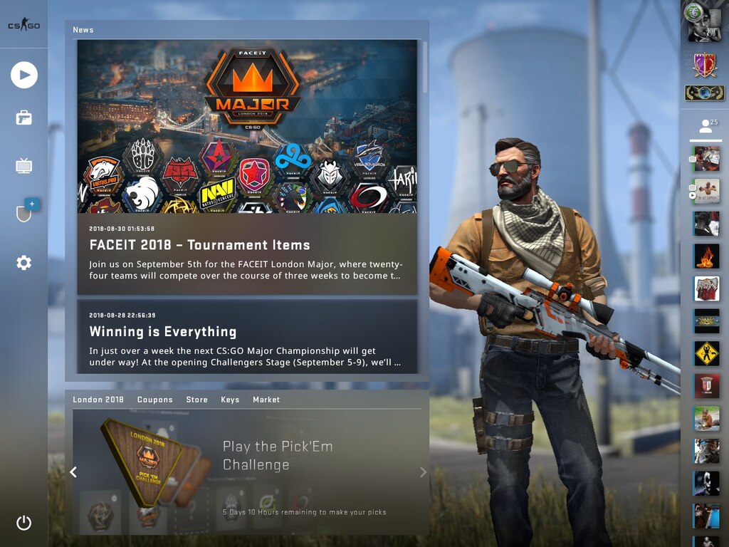 Steam Community Screenshot The Global Elite Panorama Ui