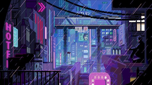 Pixel Cyberpunk ASUS ROG