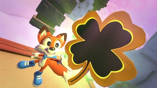 Get lucky s. Super Lucky's Tale Клевер. Super Lucky's Tale головоломки. Lyra Swiftail (super Lucky's Tale).