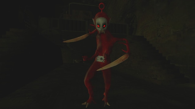 Need something to play? Slendytubbies 3 features a Necromorph Po