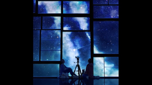 Steam Workshop Stars Night Sky Anime Live Wallpaper