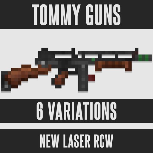 laser tommy gun