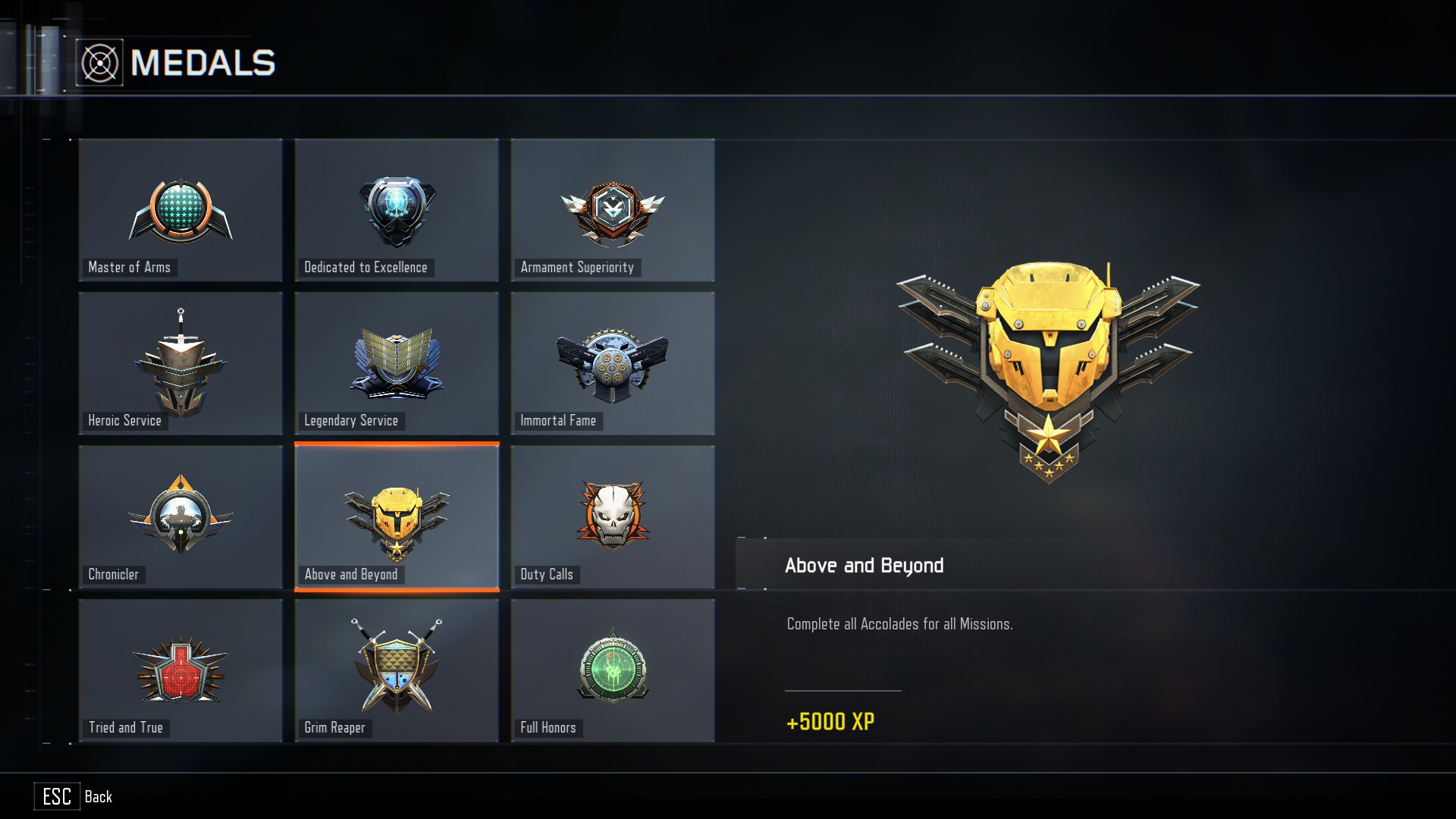 Steam Community :: Screenshot :: Black Ops 3 All Medals Honors - 