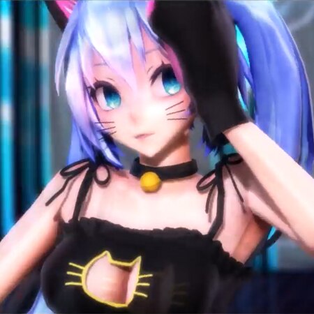 【MMD】Gishinanki -疑心暗鬼 Tdaミク ねこランジェリー