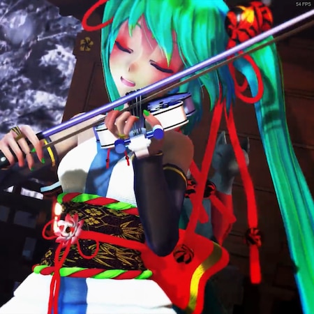 【MMD】千本樱-初音（小提琴）1080P 60FPS