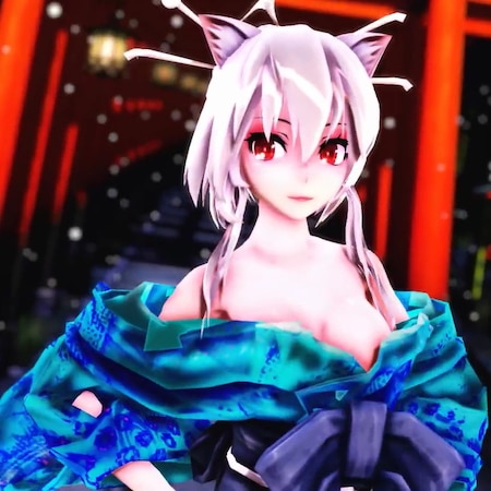 【MMD】猫耳ハクさんで極楽浄土 Haku 1080P