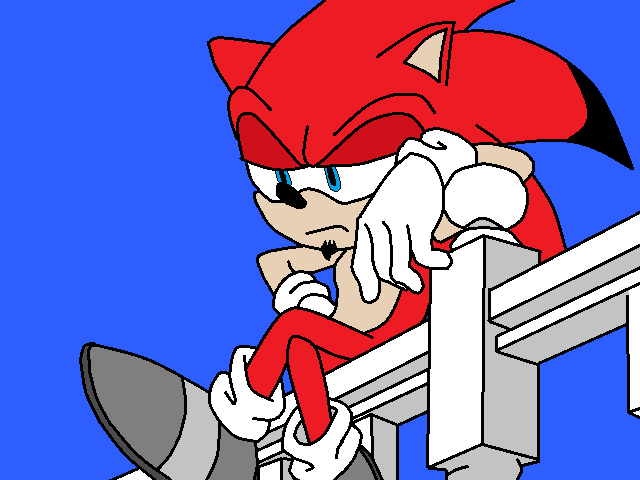 I redid Super Sonic's pose from last time, now he's less stiff. Thoughts? :  r/SonicTheHedgehog
