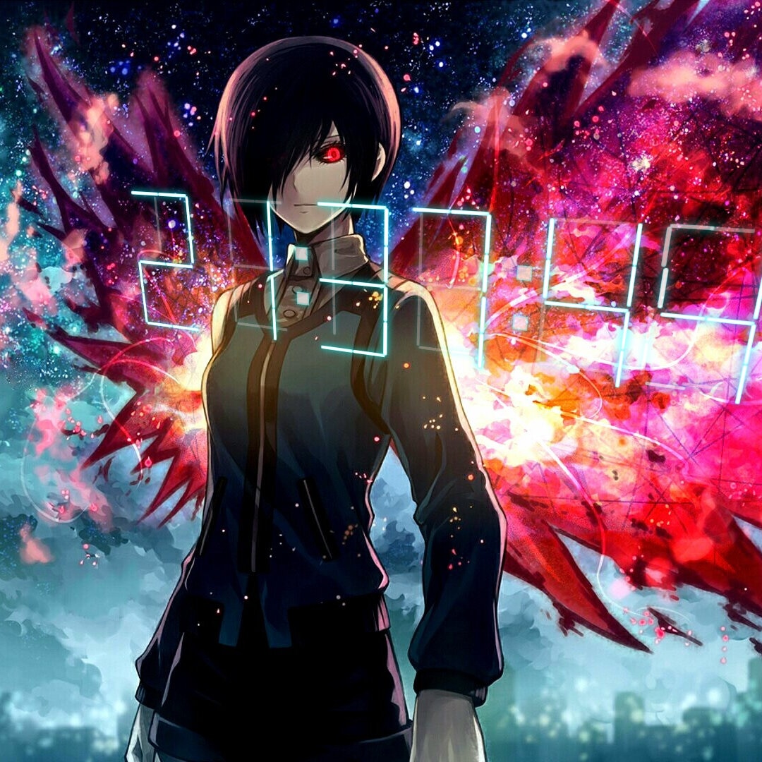 tokyo ghoul kirishima touka (1080p 60fps)