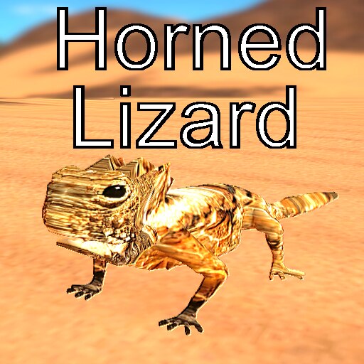 horned lizard cartoon