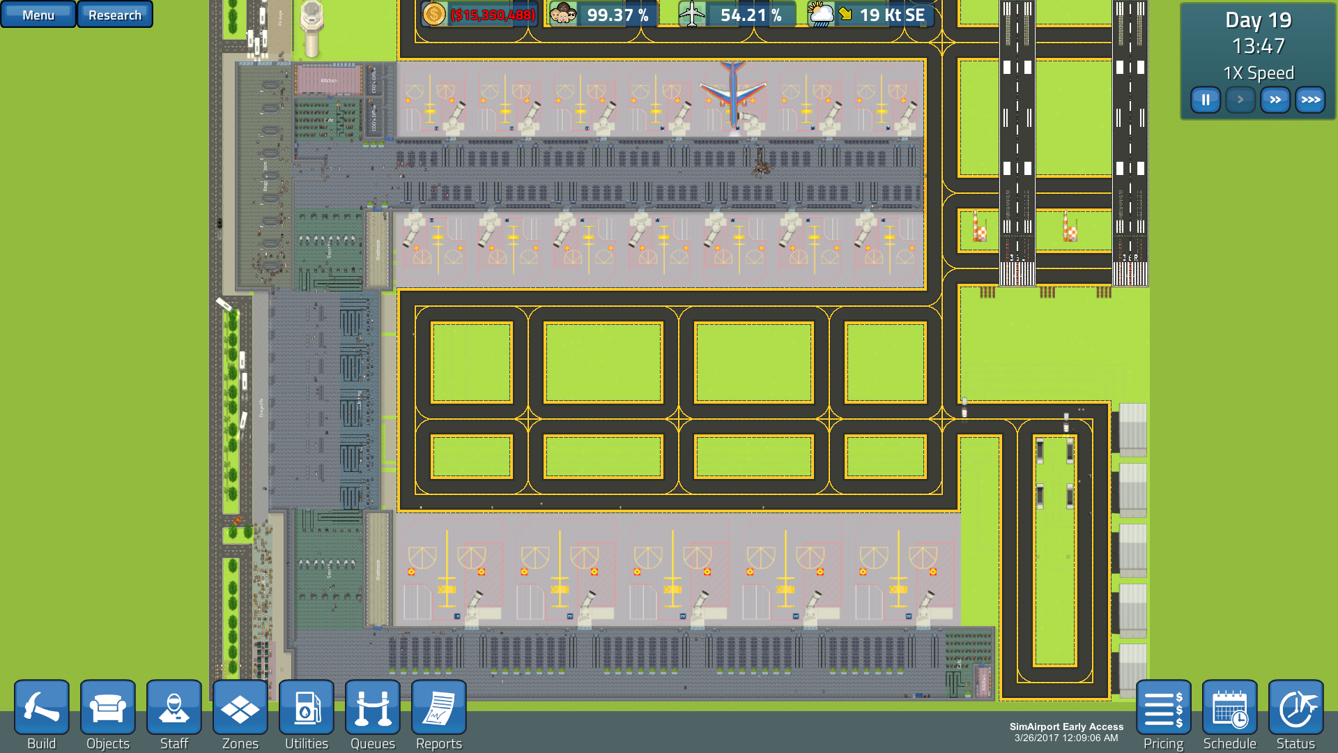 simairport runway lights