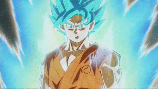 Super Saiyan Blue Goku Preview - Dragon Ball Legends on Make a GIF