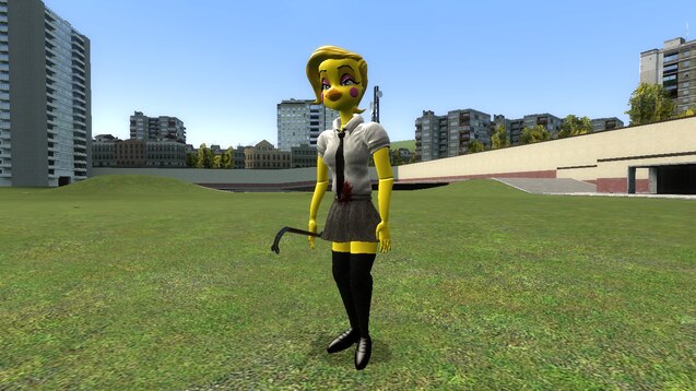 Steam Workshop::[FNAF] Anime Toy Chica Playermodel And NPC