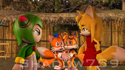 Ok Tails THIS is the time for you to say Tails: Help me Sonic!! 