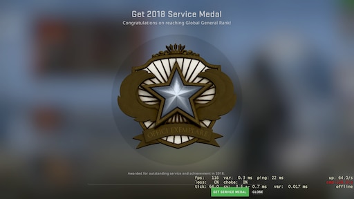 Medal get