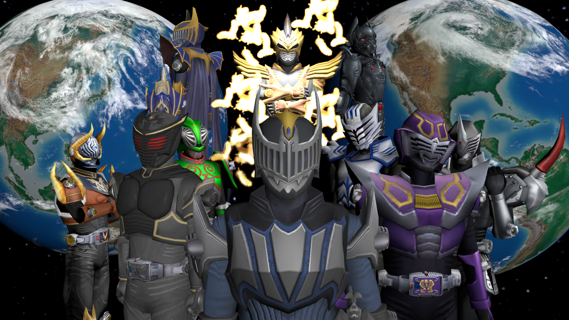 Steam Workshop::Kamen rider Ryuki Riders