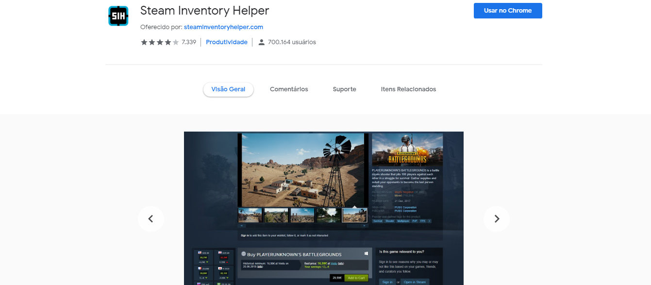 Steam Inventory Helper - available in chrome store