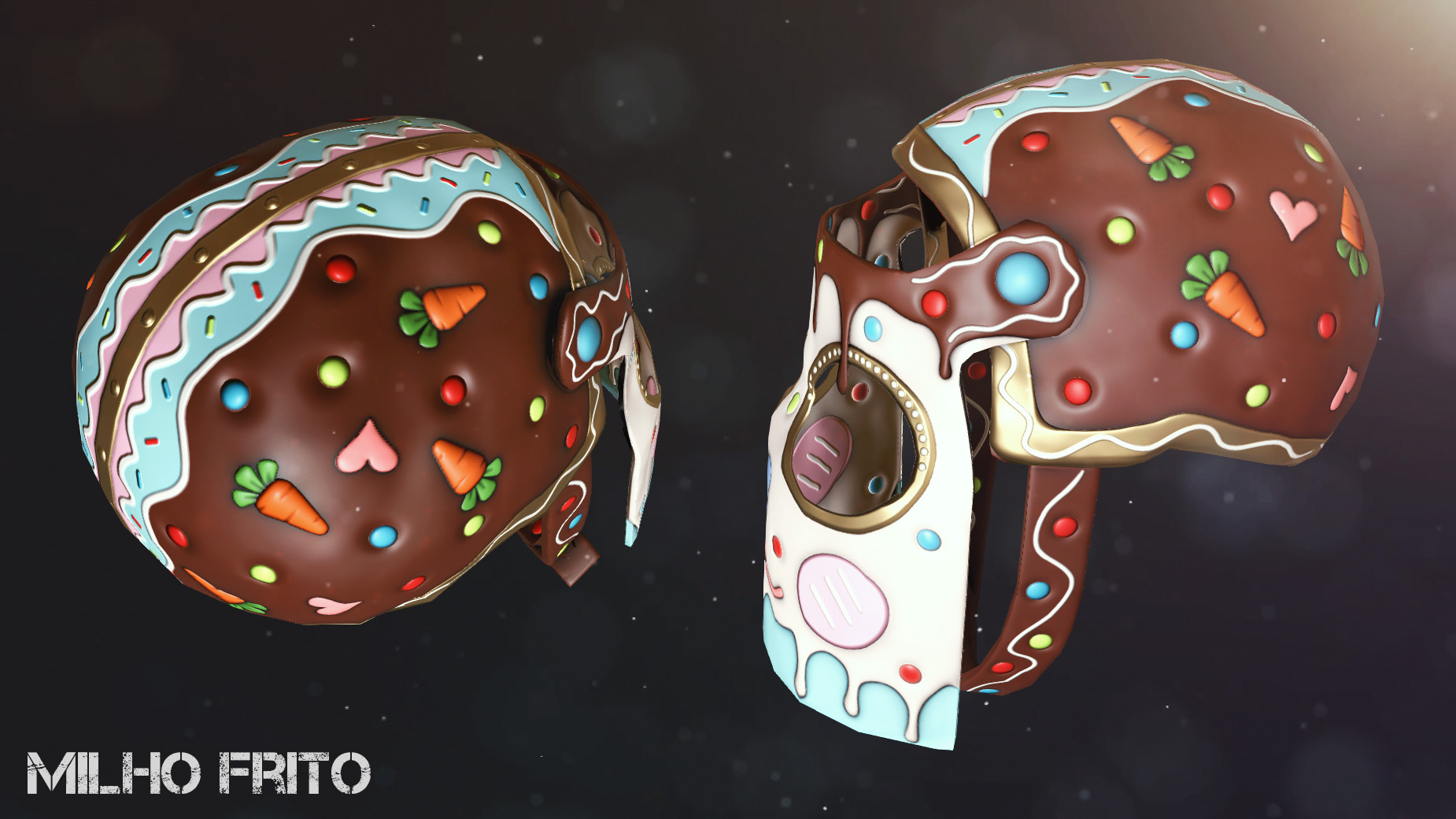 Carrot Power Facemask thumbnail 3
