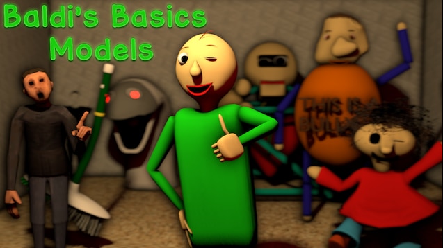 Steam Workshop::Baldi's Basics Plus Model Pack [WIP]