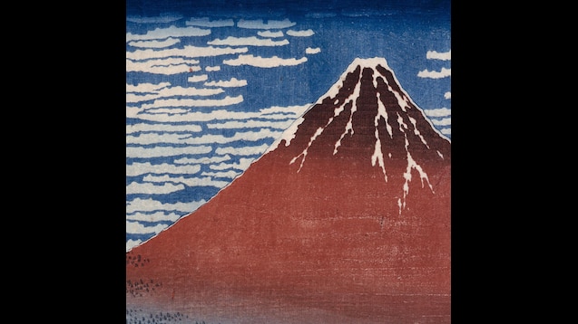 Steam Workshop 富嶽三十六景凱風快晴 葛飾北斎 Fugaku Sanjurokukei Gaifu Kaisei Katsushika Hokusai