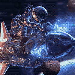 Crazy astronaut