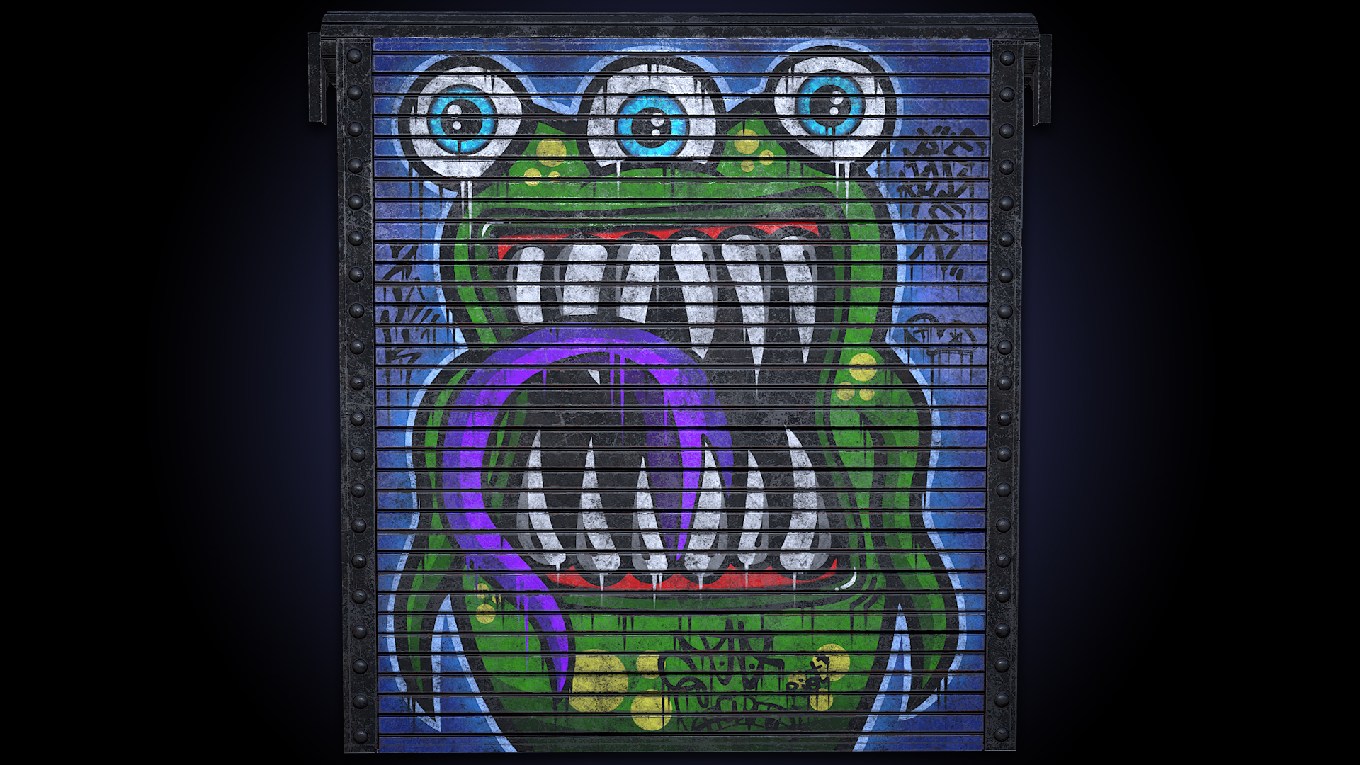 Monster Garage Door