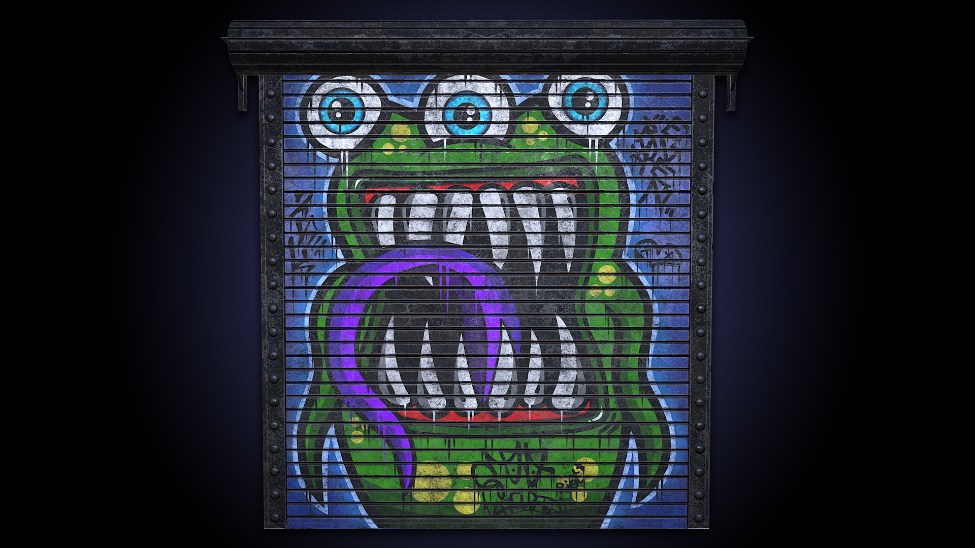 Monster Garage Door