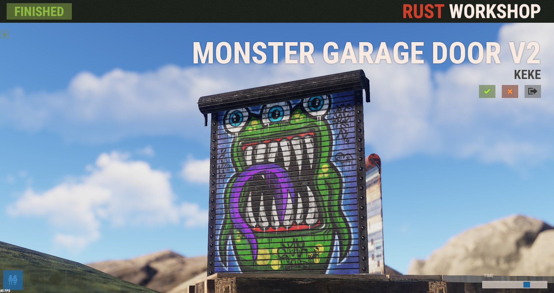 Monster Garage Door thumbnail 3