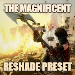 how to make a reshade preset