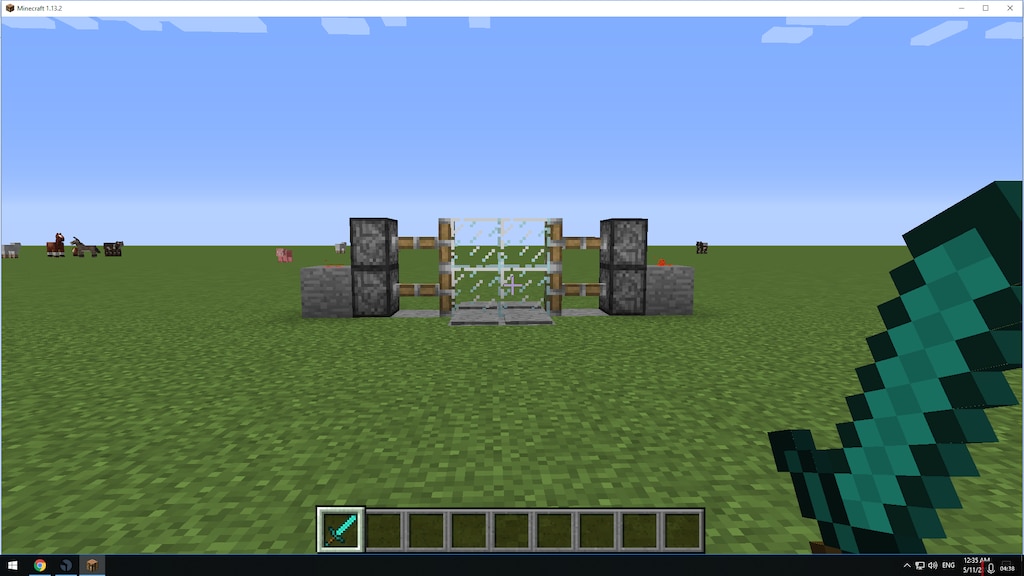 Steam Community 2x2 Minecraft Sticky Piston Door