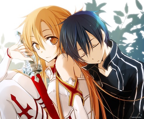 Kết quả hình ảnh cho fanart kirito x asuna