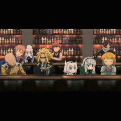 Anime Pub (动漫人物同屏出现) 1080P