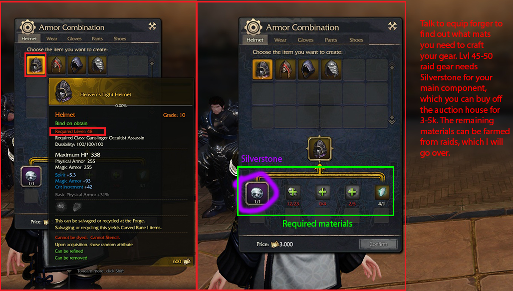 Steam Community Guide Pve Gear Crafting Upgrading Refining