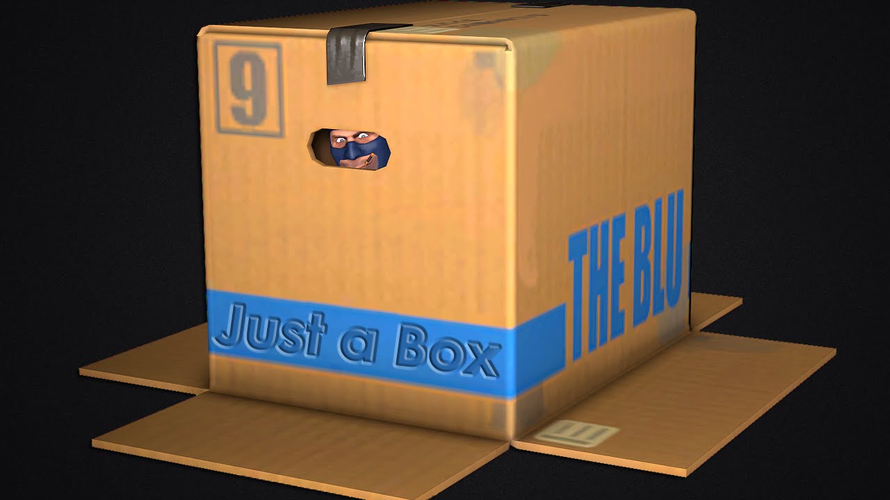 Fizzi box. Spy Box tf2. Коробка tf2. Шпион в коробке. Насмешка шпиона коробка.
