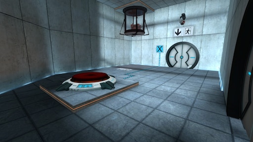 Портал п 1. Portal 2 испытательная камера. Portal 2 испытания. Portal 2 испытательная камера дверь. Portal 2 комната в начале.
