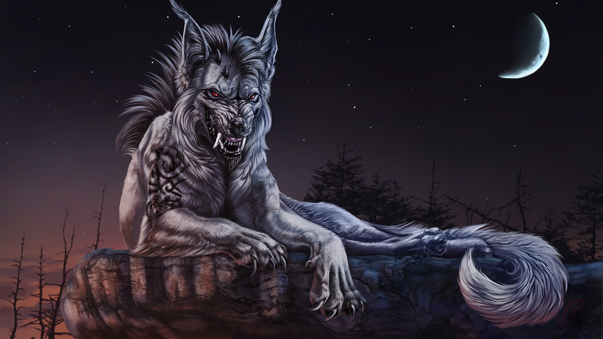 Cockfighter1 Werewolf art, Werewolf, Fantasy creatures