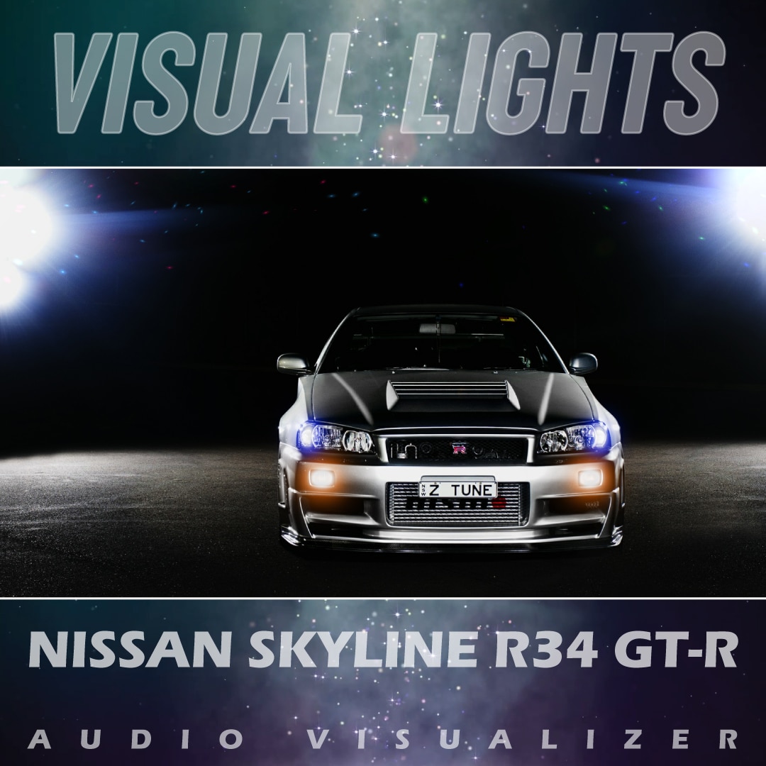 VISUAL LIGHTS | Nissan Skyline R34 GT-R